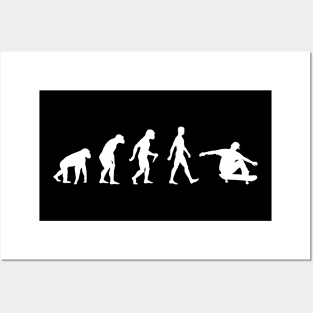 Skateboard - Evolution - Skating - Skater Posters and Art